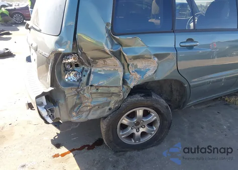 2006 Toyota Highlander V6 from USA, damaged, VIN JTEDP21A760108264